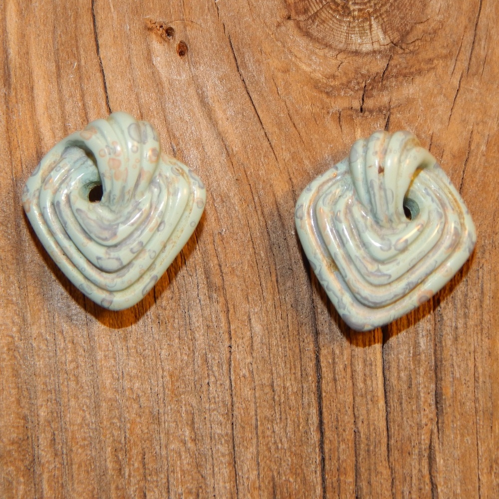 Retro 80's Post Earrings